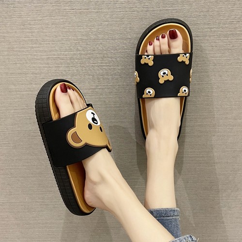 2023厚底凉拖踩屎感情侣