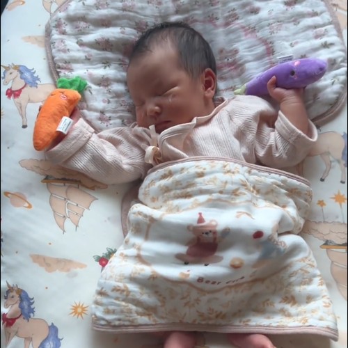 婴儿胡萝卜安抚哄睡防惊跳玩偶