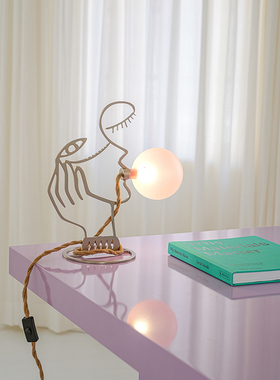 Keijo 艺术台灯 客厅卧室床头设计师简约摆件高级感氛围灯具