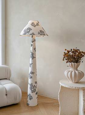 Keijo 花园秀场 500g高克重法式布艺落地灯奶油风客厅沙发旁卧室