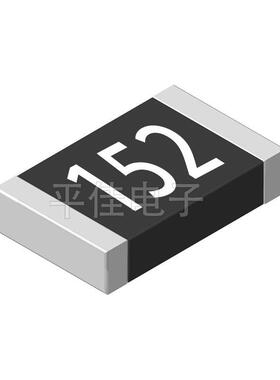 贴片电阻0603封装 1.5KR 1.5KΩ 精密度1% 5% 1/10W 丝印:152 18B