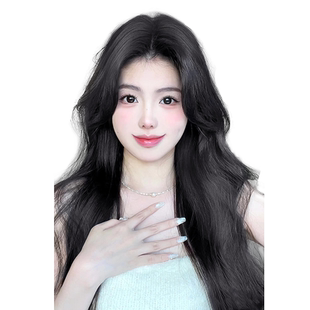 假发女片头顶韩式耳后括弧刘海全真人发高颅顶增发量遮白发假发片