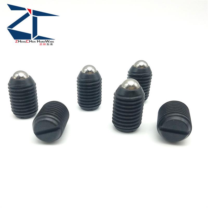 C-BPES3 4 5 6 8 10一字槽球头柱塞定位弹珠波珠螺丝 弹弓销ZAJ01