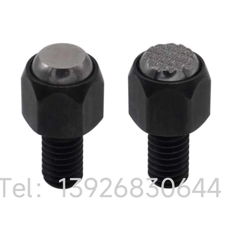 现货供应平面齿面动向钢珠螺杆夹具定位螺丝BHFA-M6 M8 M10 M12