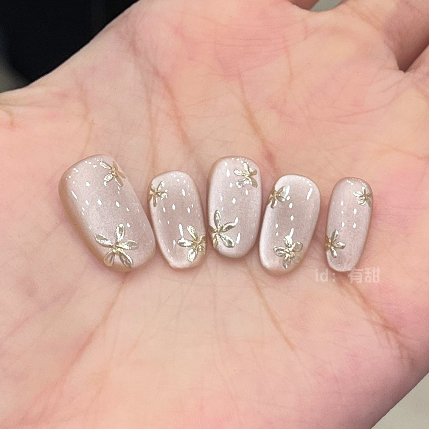 绝美穿戴甲中长款纯手工猫眼穿戴美甲2025新款高级感爆款指甲贴片,彩妆/香水/美妆工具,穿戴甲/甲片,淘宝优惠券,粉丝福利购,淘宝优惠卷