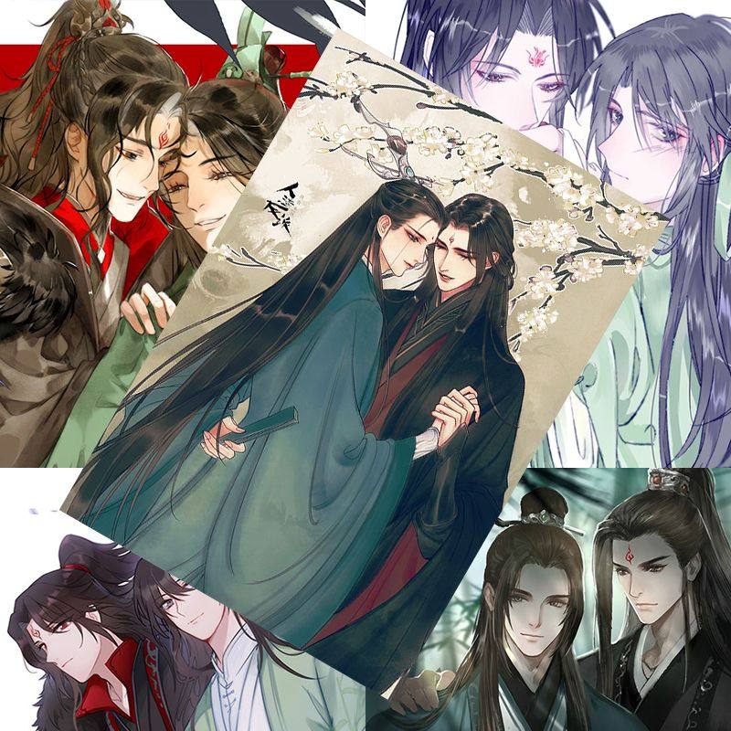 人渣反派自救系统海报沈清秋洛冰河二次元周边宿舍墙贴壁纸收藏礼