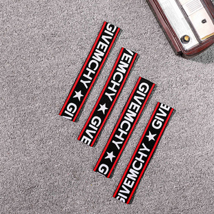 男童嘻哈通用松紧运动头带女童时尚字母发带儿童领带腰带