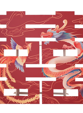 结婚订婚喜字kt摆件仪式感好物