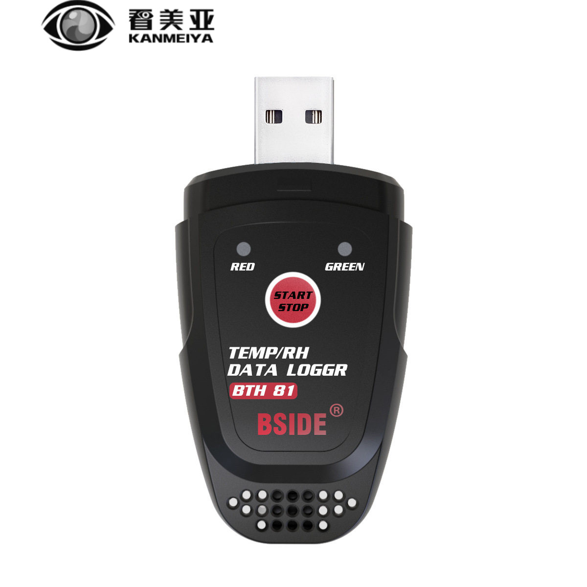 BSIDE BTH81温湿度数据记录仪usb采集器记录冷藏冷链运输温度计
