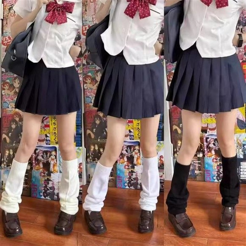 平板泡泡袜校供感大象袜套女夏季薄款加宽遮肉堆堆袜日系jk小腿套