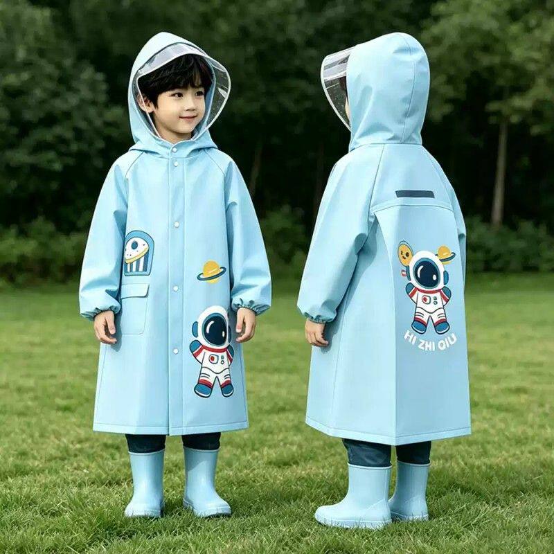 儿童雨衣2026新款带书包位宝宝男女小孩小学生上学专用防暴雨雨披