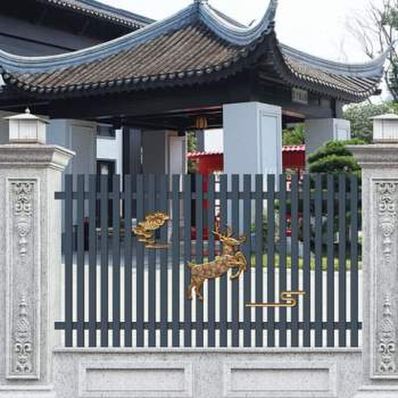 厂销铝艺护栏别墅围栏农村铁艺栅栏庭院铝合金阳台户外锌钢围墙品