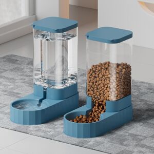 猫咪狗狗饮水机猫粮全自动喂食器投喂宠物喝水神器猫碗狗碗用品