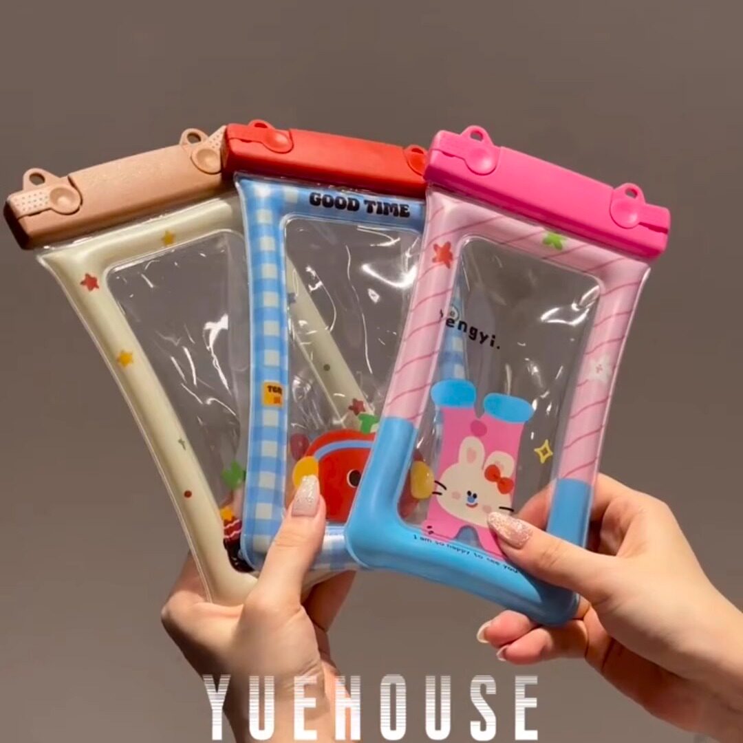 水下手机防水袋可触屏外卖骑手拍照游泳专用漂流装备海边潜水气囊