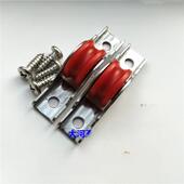 塑钢铝合金推拉平移门窗滑轮12毫米宽19mm高凹槽轴承轮 2个装 包邮