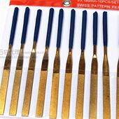 金刚石锉刀 包邮 整形锉 什锦锉 同永菱镀钛 扁平板锉刀 锉刀