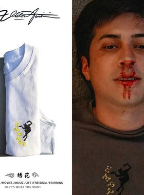 【刺绣】hudsonwilliam巅峰对决huddy同款纯棉背心男女同款休闲