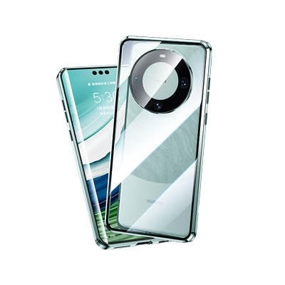 适用于华为mate60pro手机壳新款mate50pro防窥双面玻璃mate40系列防摔mate50RS保时捷mete30pro+镜头全包高档