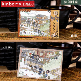 kinbor正版 雨村岁月系列拍立得铁三角吴邪张起灵王月半 盗墓笔记