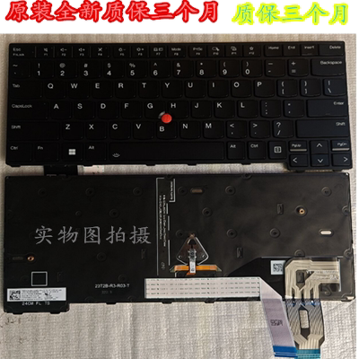 适用联想ThinkPad T14  L14 Gen5 P14s Gen5 GEN6 笔记本背光键盘