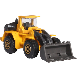 美捷轮Majorette小汽车模型仿真合金沃尔沃工程车铲土车男孩玩具