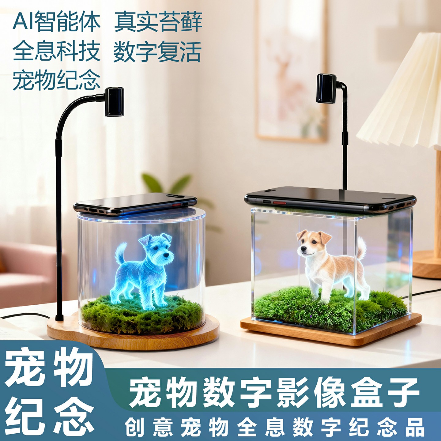 宠物纪念全息影像智能伴侣生态屋