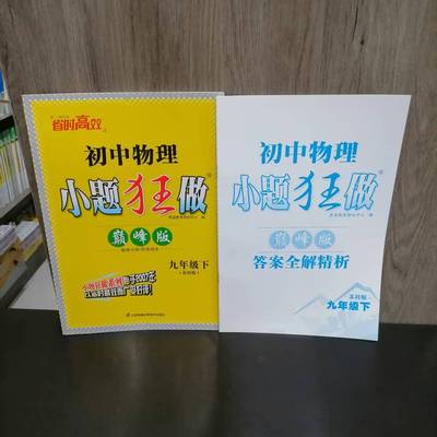 初中物理小题狂做巅峰版九年级下