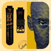 Q1Y Q1C 适用小天才电话手表表带Z8 Q1A Z6科比卡通