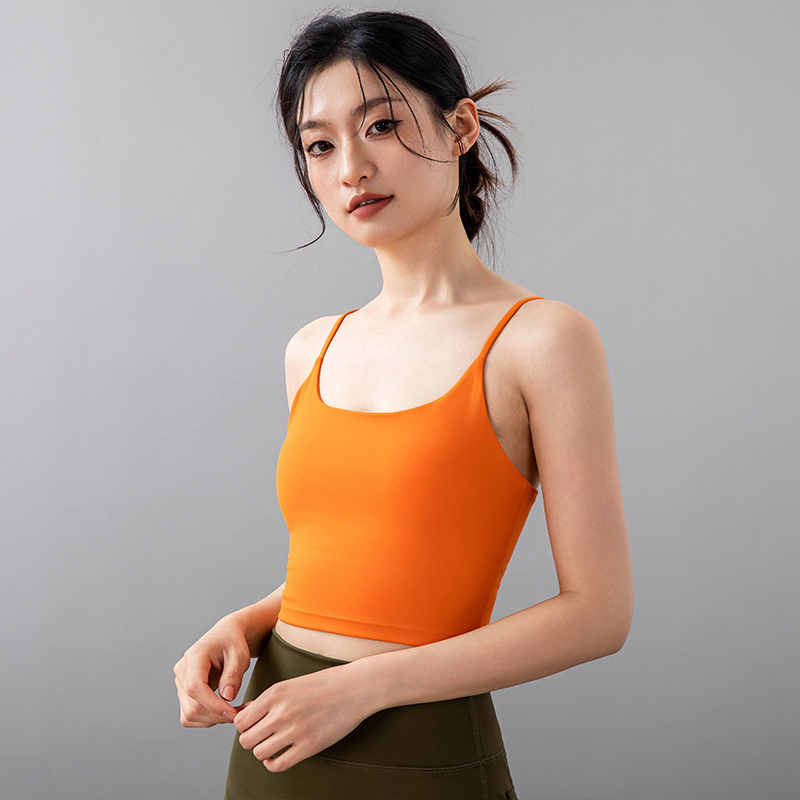 运动内衣女外穿跑步聚拢防震防下垂瑜伽服文胸普拉提健身bra背心
