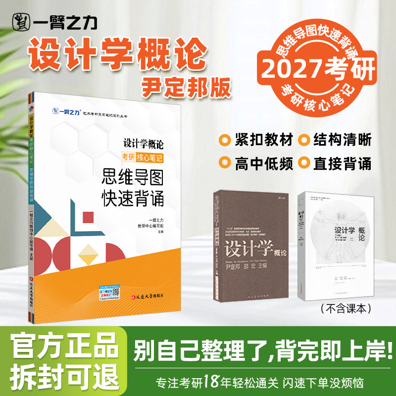 【思维导图快速背诵】设计学概论