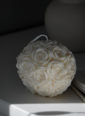 绣球香薰卧室女生淡香玫瑰婚礼蜡烛伴手礼物盒情侣