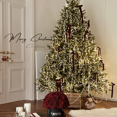 【博主推荐】蝴蝶结水晶圣诞树