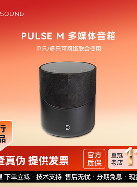 加拿大Bluesound NAD技术 Pulse M蓝牙智能音箱 无线wifi桌面音响