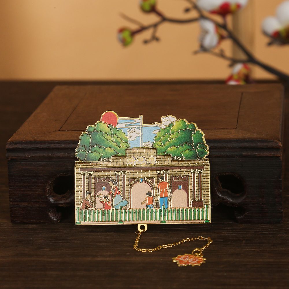 南京总统府文创纪念品金属书签