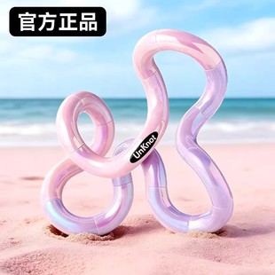 美国正版tangle扭扭乐温感变色紫蝶女孩解压神器玩具官方正品woko