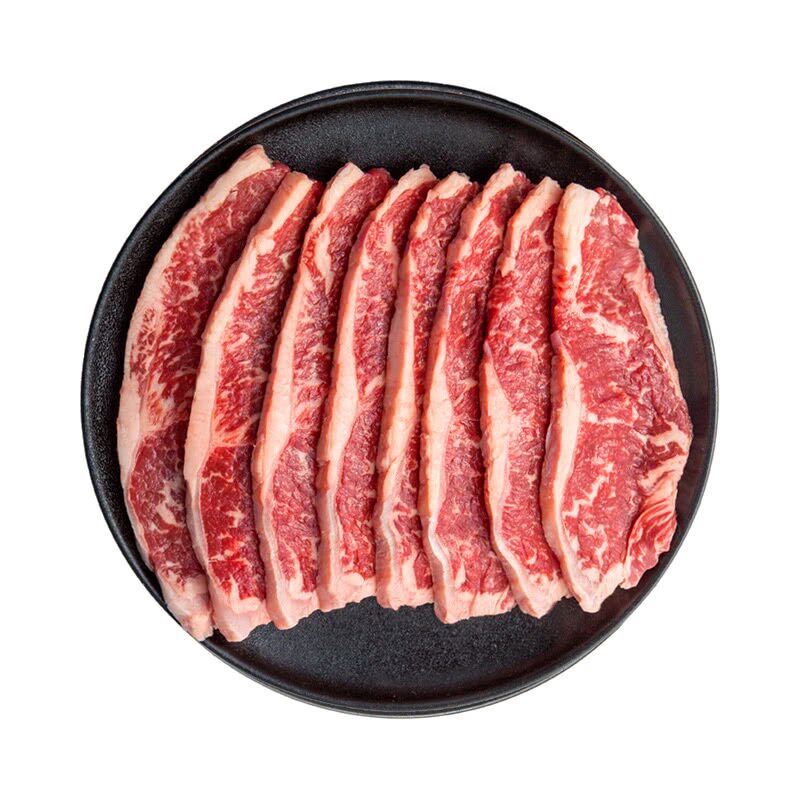 澳洲美国谷饲西冷薄切牛排生牛肉顺丰山姆代购