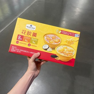 MM花胶羹豆乳椰香野米花胶羹252g*4+椰香银耳花胶羹速食山姆代购