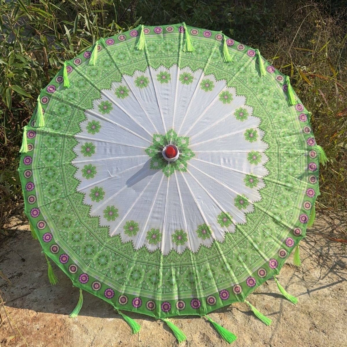 古风油纸伞绸布舞蹈道具cosplay跳舞旗袍走秀伞演出古典