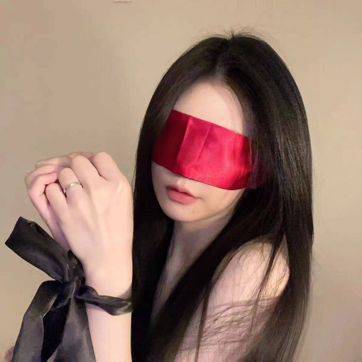 发箍项圈蕾丝耳朵眼罩铃铛头箍黑色面纱性感狐狸道具发卡可爱发饰