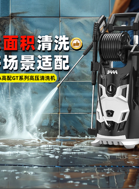 3AAA高压水枪强力洗地220v大功率冲院子别墅庭院清洗泵商用洗车机