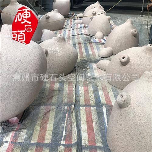 户外公园林景观仿真海洋动物模型河豚玻璃钢雕塑水景装饰摆件