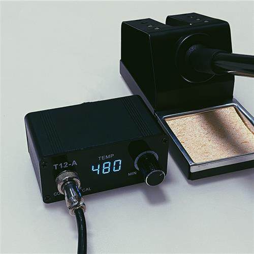 迷你T12焊台 白菜白光 DC直流12-25V 便携式DIY电烙铁