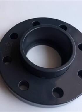 UPVC灰色塑料法兰片PVC-U活套法兰松套upvc法兰盘耐酸碱耐腐蚀50