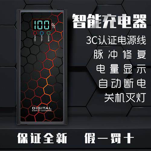 电动车智能充电器48V12AH60V20AH72V30AH50A大功率自动断电