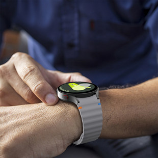 Применимый samsung galaxy watch7 официальный сайт в этом же моделье силиконовый ремешок для часов Samsung умный движение наручные часы 6/5pro/4classic автомобилей заменять браслеты 42/47мм лето в моделье волны