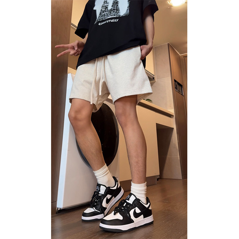 有视频 203-6 F2411 P35～美式重磅毛圈运动短裤图片