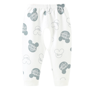 宝宝开裆裤春秋季裤子婴儿长裤纯棉薄款打底儿童秋裤男女童开档裤