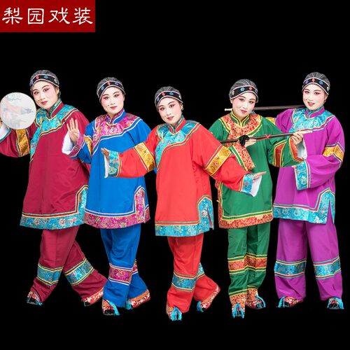 戏曲服装古装媒婆服装老太太老奶奶衣服老旦彩旦丑婆媒婆演出服装