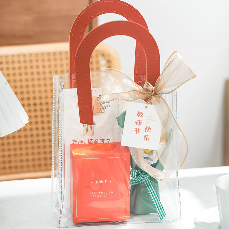 教师节礼品盒包装盒装饰纸卡创意礼品袋可手写送老师留言感恩卡片