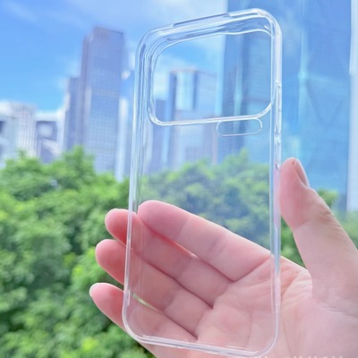 适用小米15/17透明大孔软壳